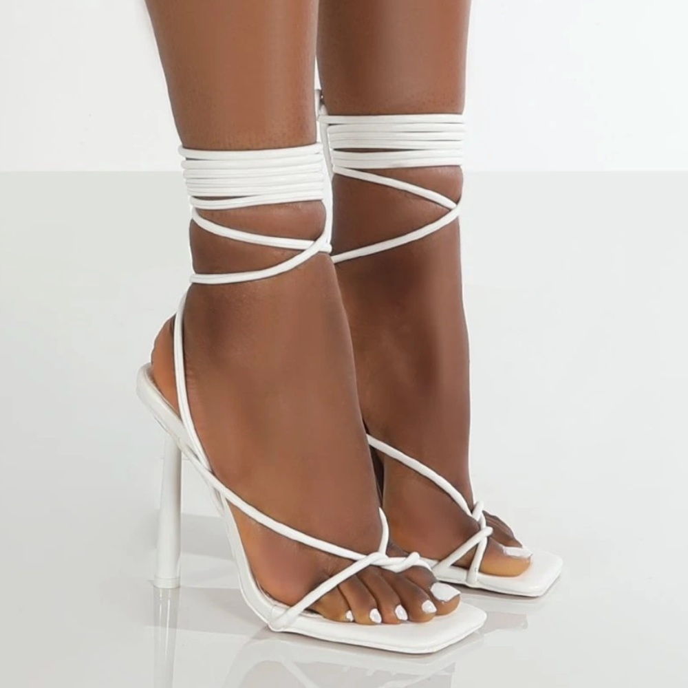 White public desire heels